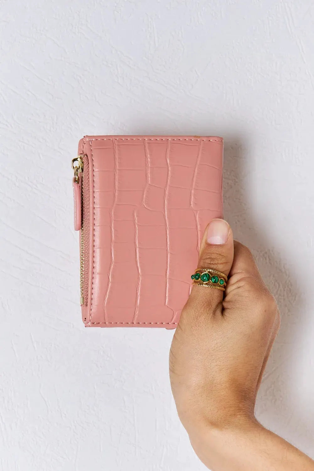 David Jones Texture PU Leather Mini Wallet by Partner Label