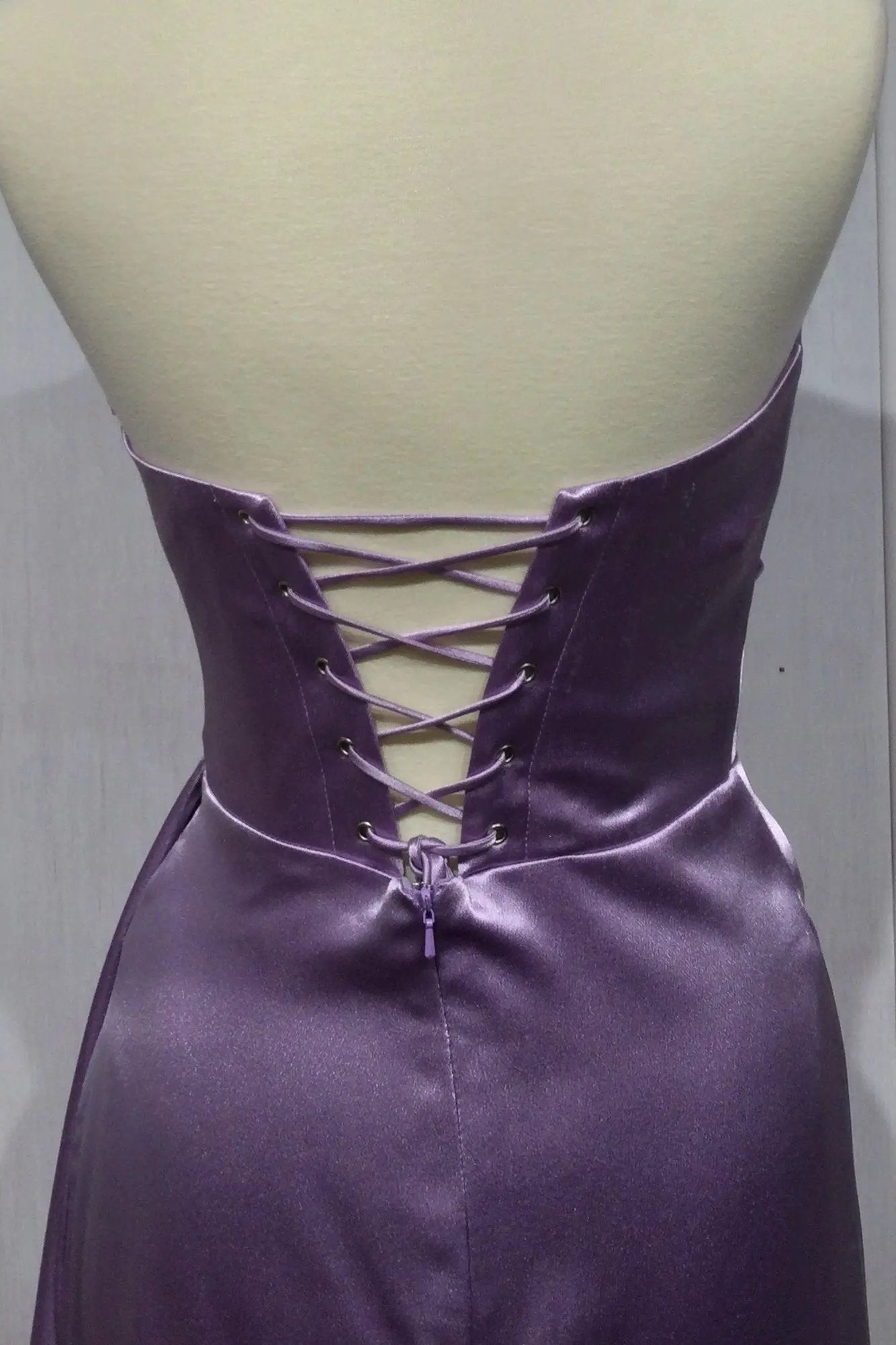 Satin Corset Mermaid Gown by Tux-USA