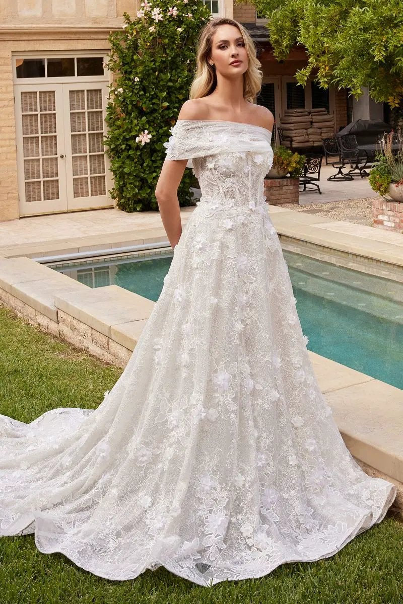 Strapless Wedding Ball Gown by Tux-USA