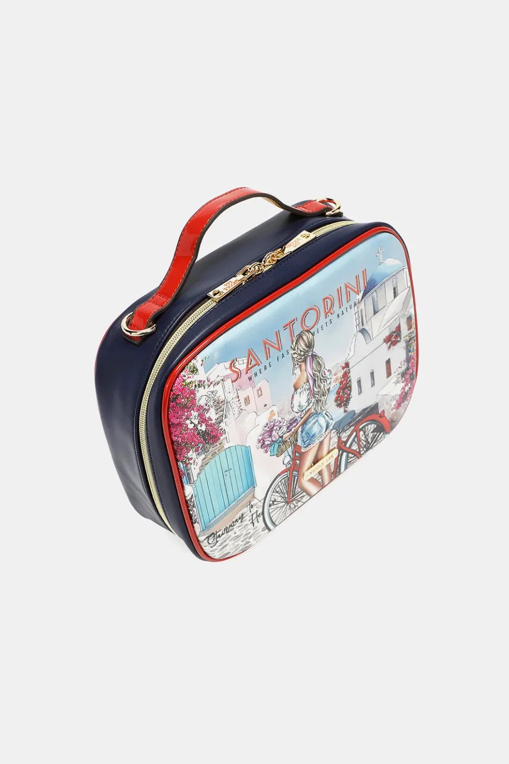 Nicole Lee USA Printed Handbag with Three Pouches by Nicole Lee USA