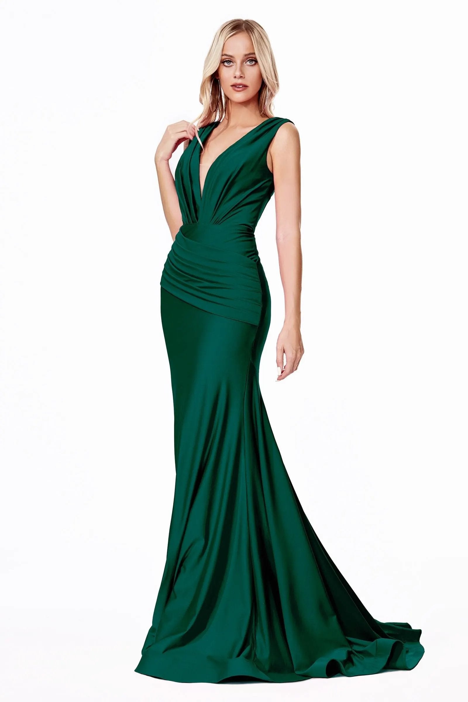 Stretch Jersey Evening Gown by Tux-USA