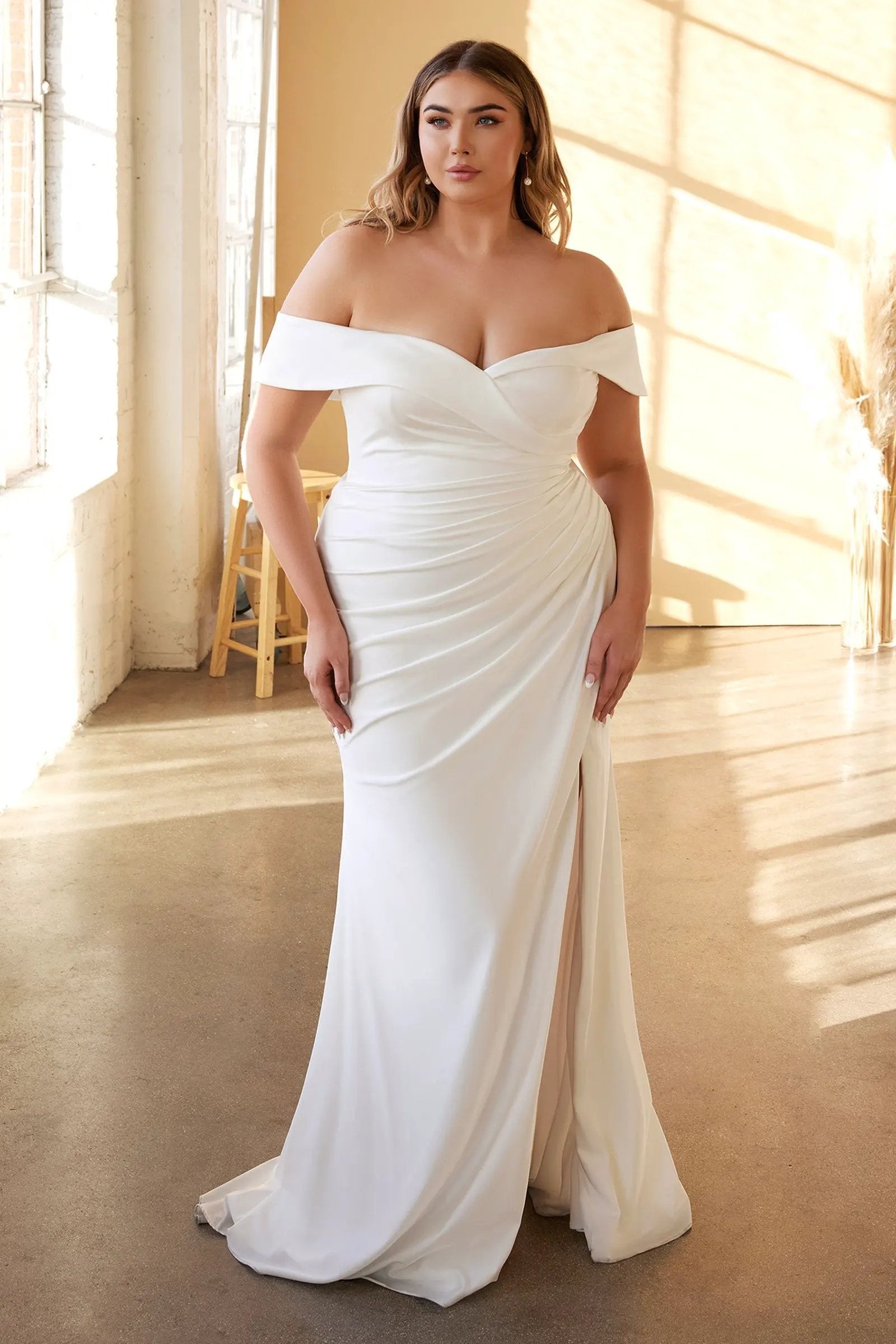 Curve Fitted Bridal Gown by Tux-USA