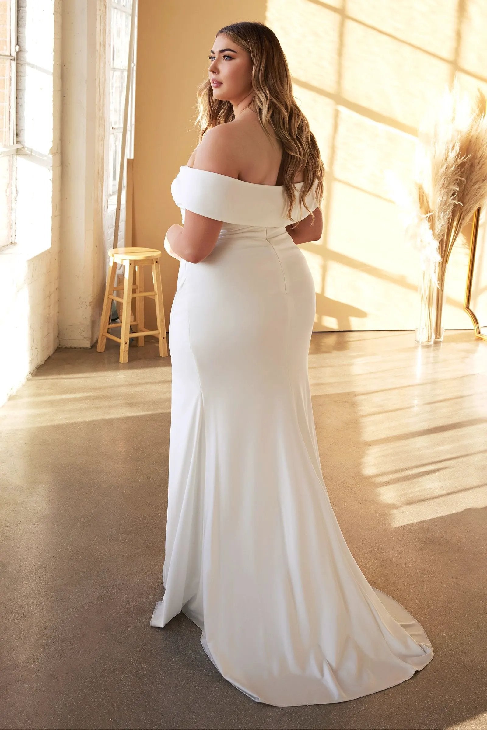 Curve Fitted Bridal Gown by Tux-USA