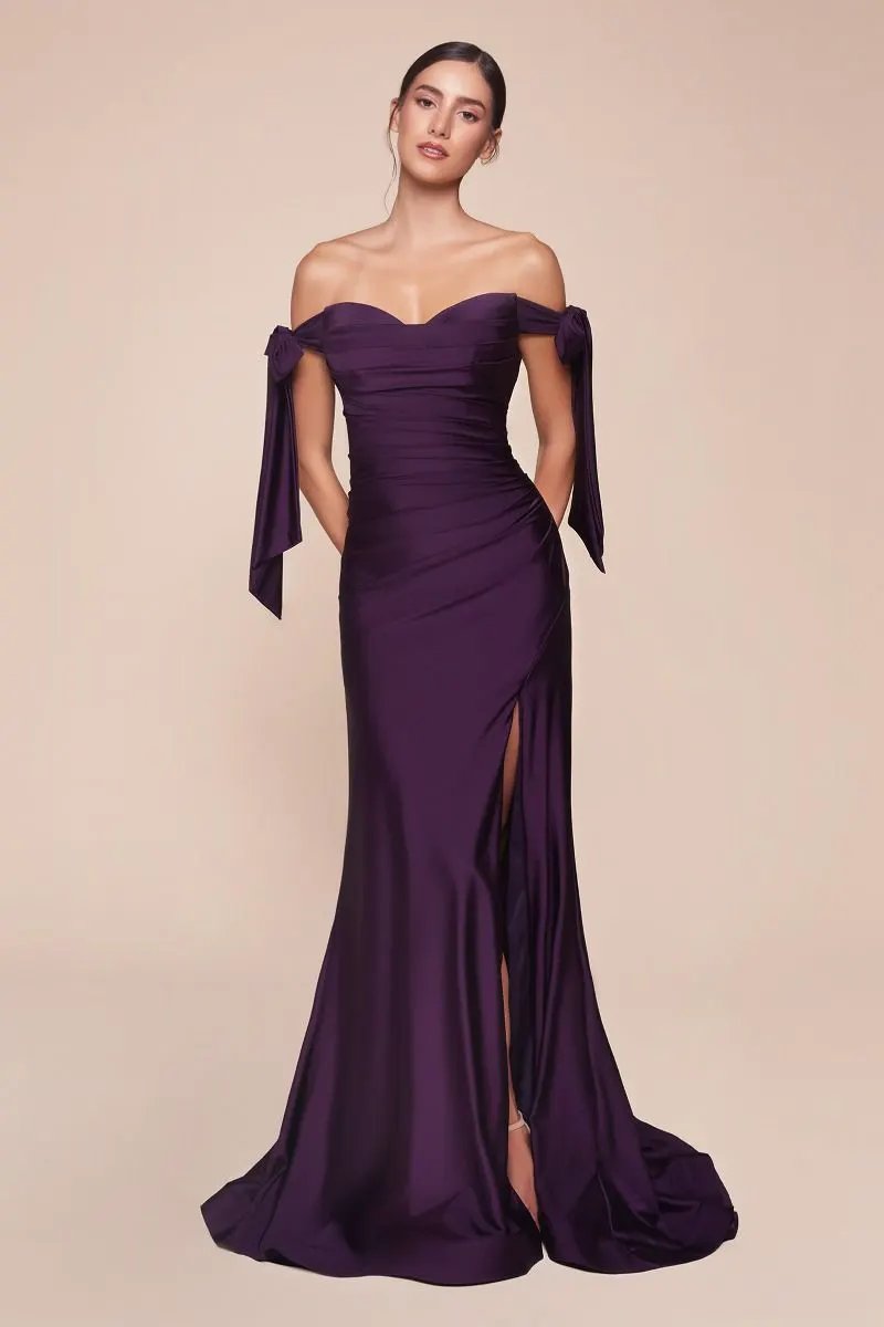 Curve Fitted Stretch Jersey Dress by Partner Label