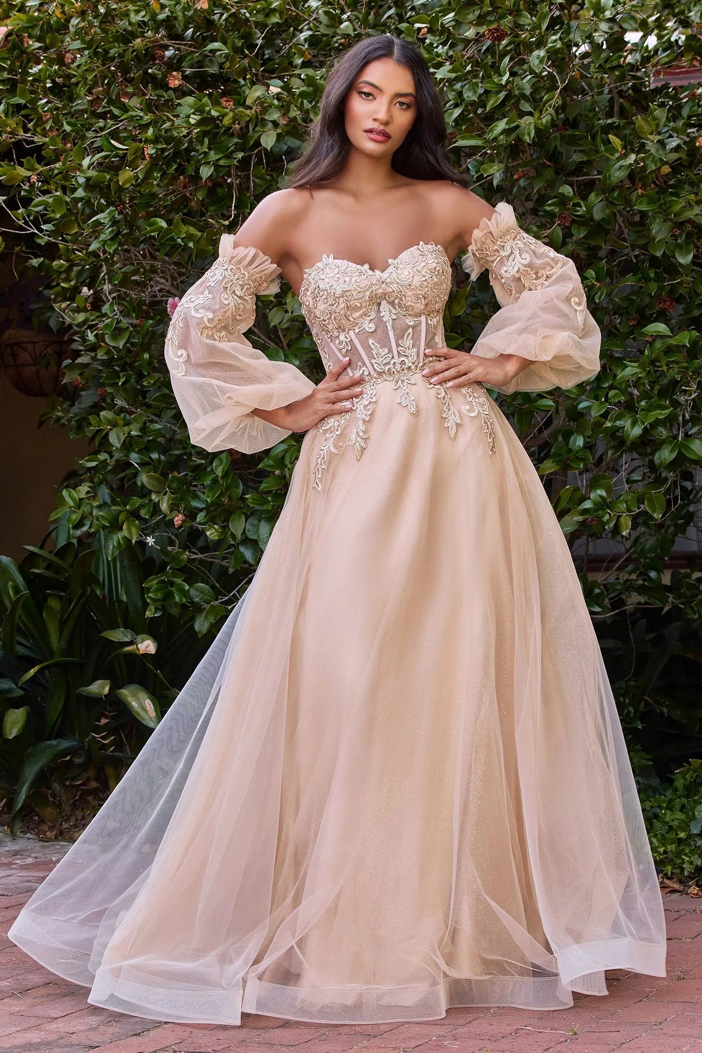 Corset Strapless Ball Gowncorset Strapless Ball Gown by Tux-USA