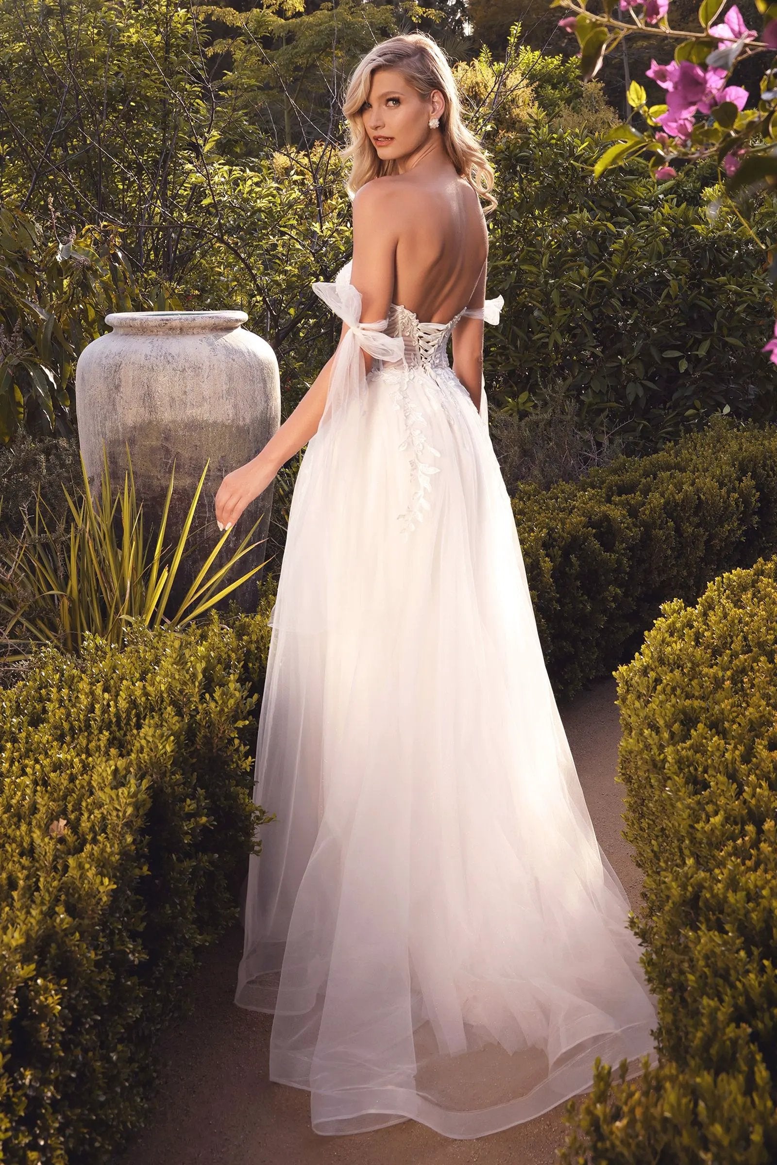 A-Line Bodice Wedding Gown by Tux-USA