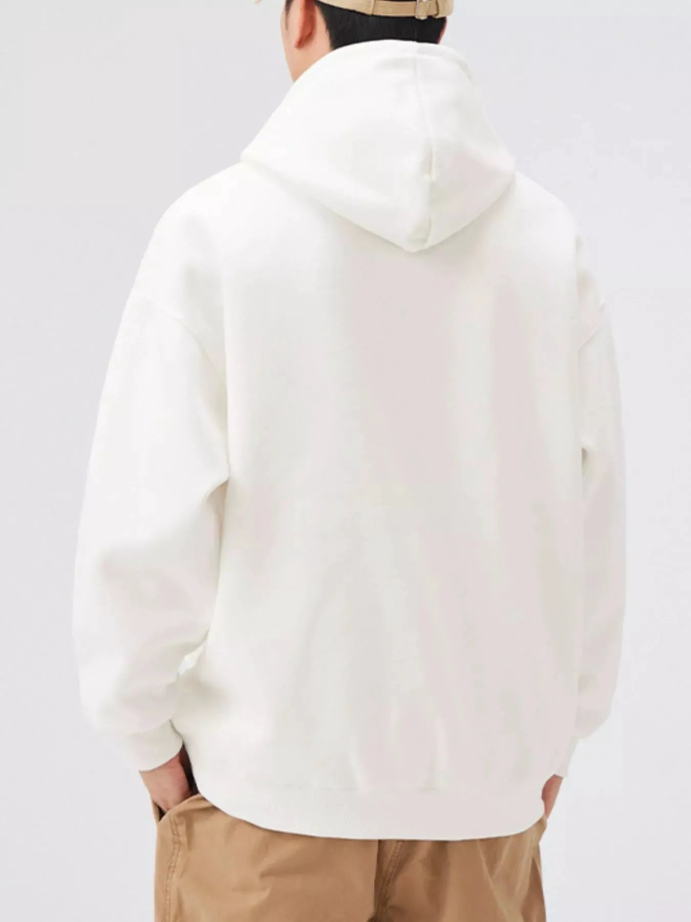 Men's Kangaroo Pocket Long Sleeve Hoodie by Partner Label