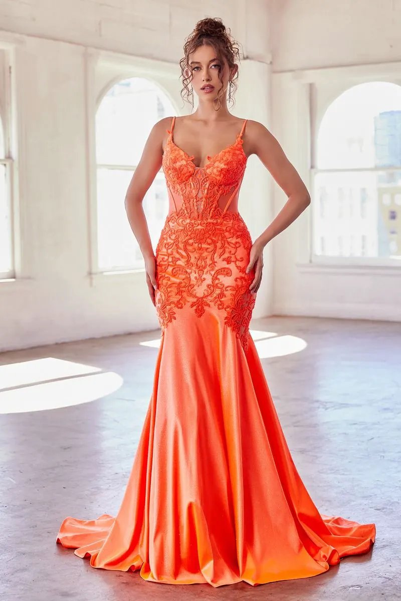 Glitter & Lace Mermaid Gown by Tux-USA