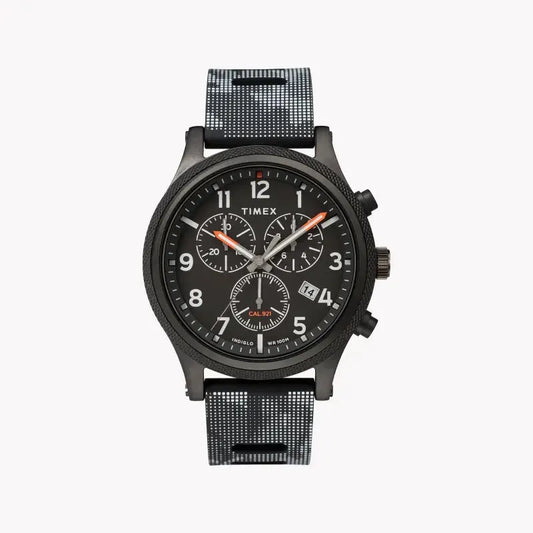 Timex Men's Black Silicone Watch, Brass Case | Tw2t33100 by TIMEX