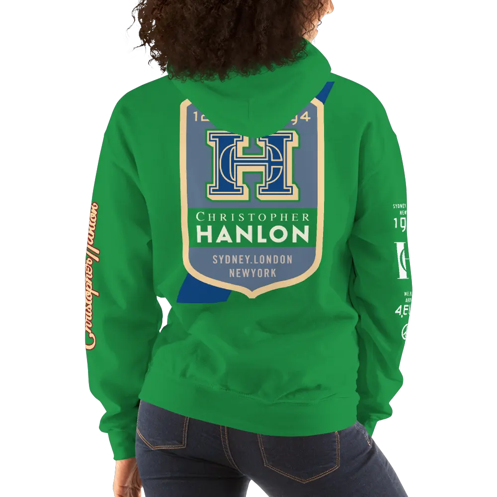 HOODED CH'EETAH (Him+Her) CH®SPORT SWEATSHIRT | 031 by CHRISTOPHER HANLON®