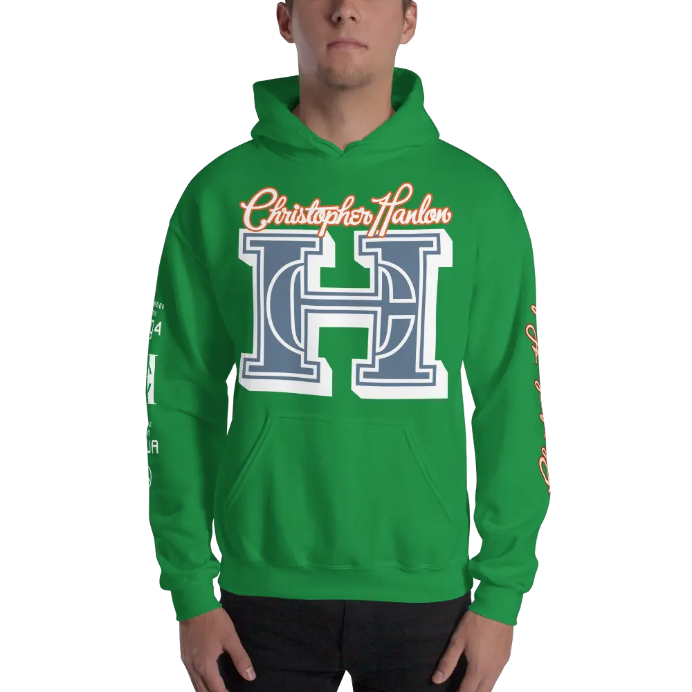 HOODED CH'EETAH (Him+Her) CH®SPORT SWEATSHIRT | 031 by CHRISTOPHER HANLON®