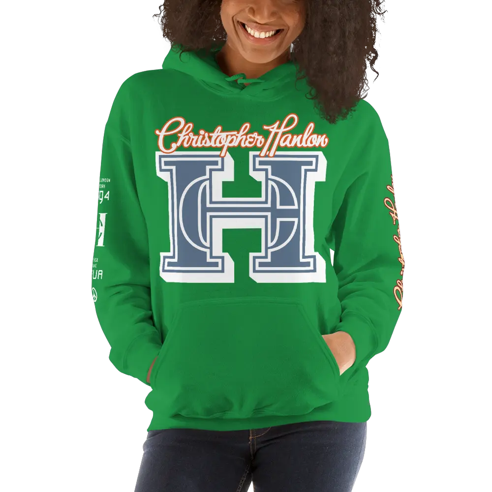 HOODED CH'EETAH (Him+Her) CH®SPORT SWEATSHIRT | 031 by CHRISTOPHER HANLON®