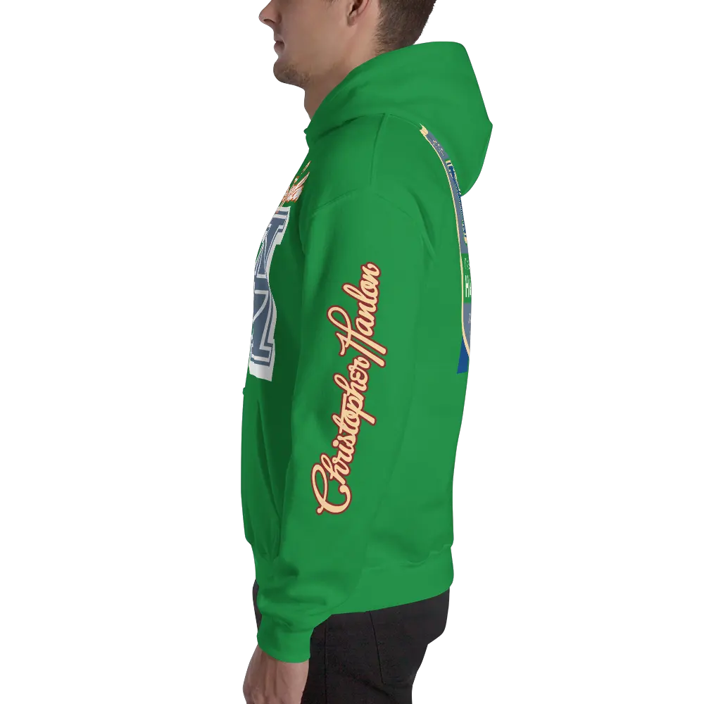 HOODED CH'EETAH (Him+Her) CH®SPORT SWEATSHIRT | 031 by CHRISTOPHER HANLON®