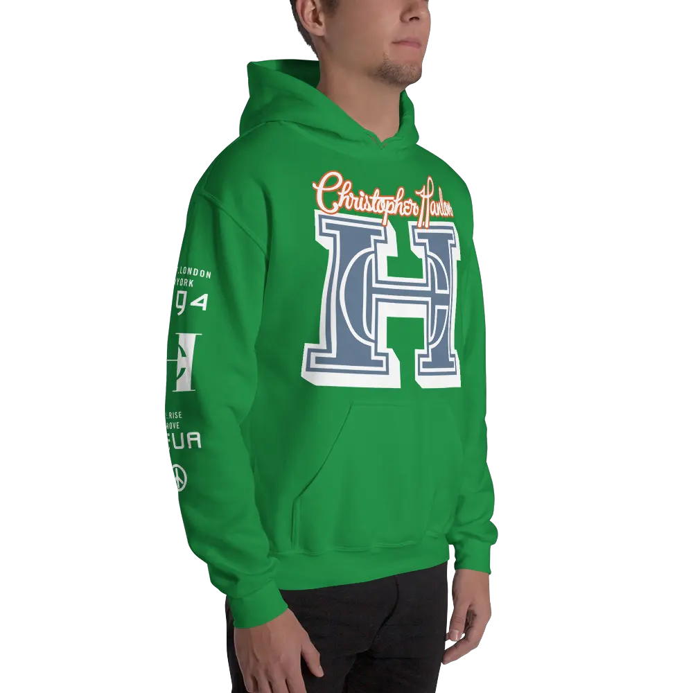 HOODED CH'EETAH (Him+Her) CH®SPORT SWEATSHIRT | 031 by CHRISTOPHER HANLON®