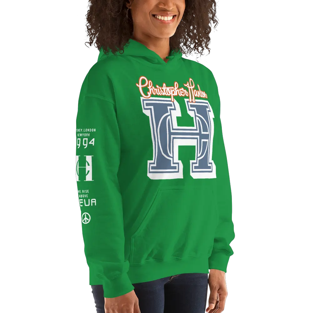 HOODED CH'EETAH (Him+Her) CH®SPORT SWEATSHIRT | 031 by CHRISTOPHER HANLON®