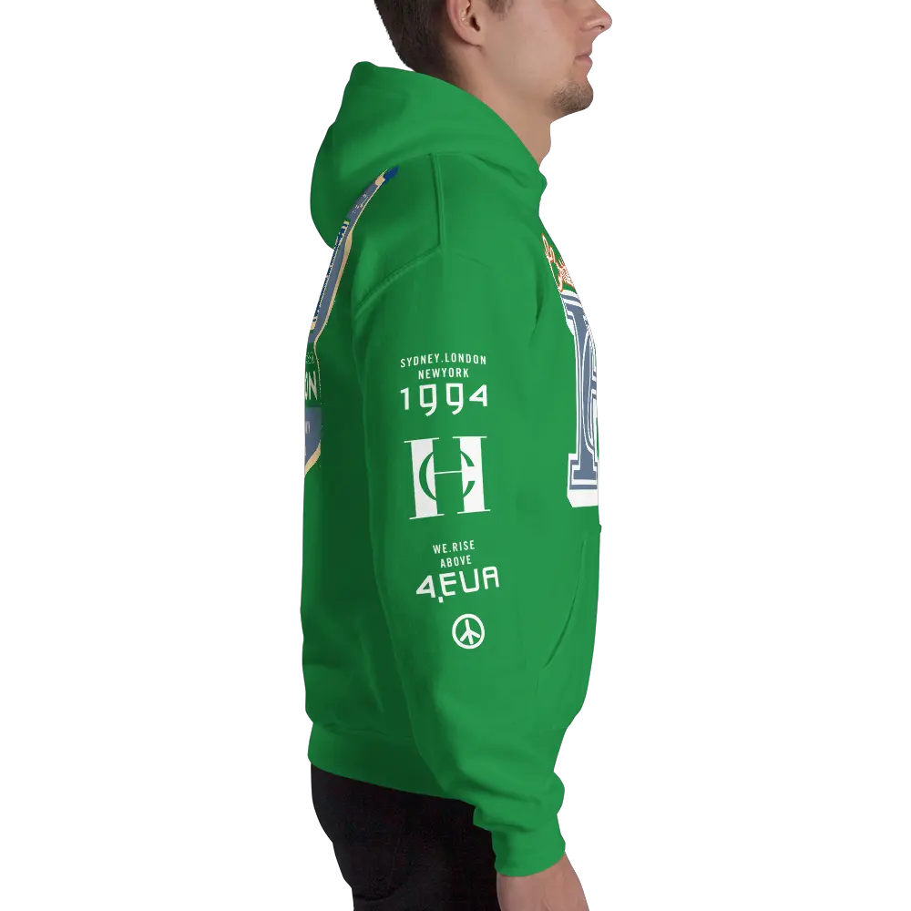 HOODED CH'EETAH (Him+Her) CH®SPORT SWEATSHIRT | 031 by CHRISTOPHER HANLON®