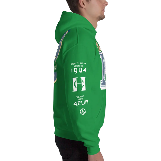 HOODED CH'EETAH (Him+Her) CH®SPORT SWEATSHIRT | 031 by CHRISTOPHER HANLON®