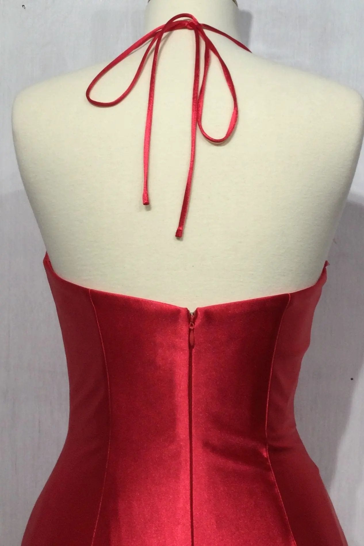 Satin Corset Fitted Gown by Tux-USA