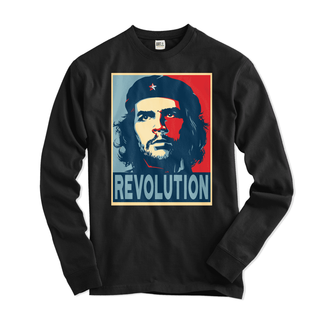 Che Guevara Revolution, Hope Style Long Sleeve Shirt by Art-O-Rama Shop