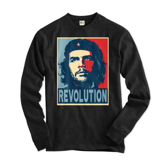 Che Guevara Revolution, Hope Style Long Sleeve Shirt by Art-O-Rama Shop