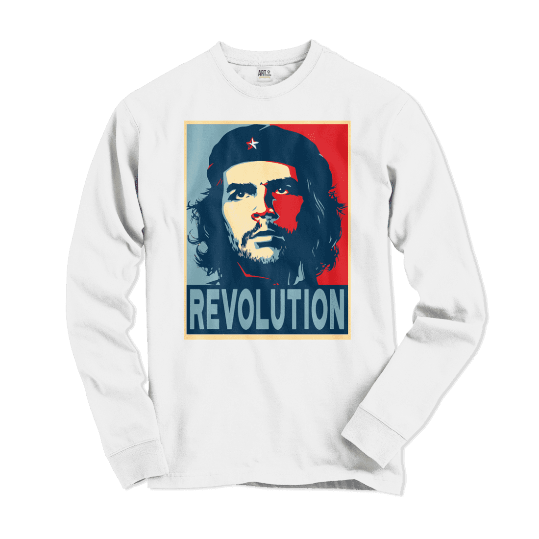 Che Guevara Revolution, Hope Style Long Sleeve Shirt by Art-O-Rama Shop