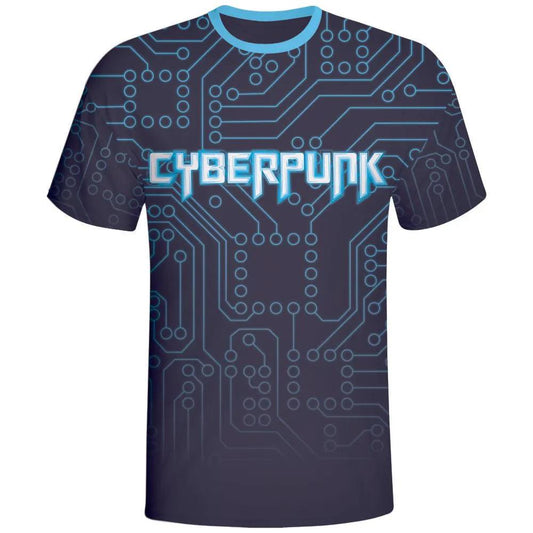 Cyberpunk Circuit Board Gaming Esports Jersey by Vimost Sportswear