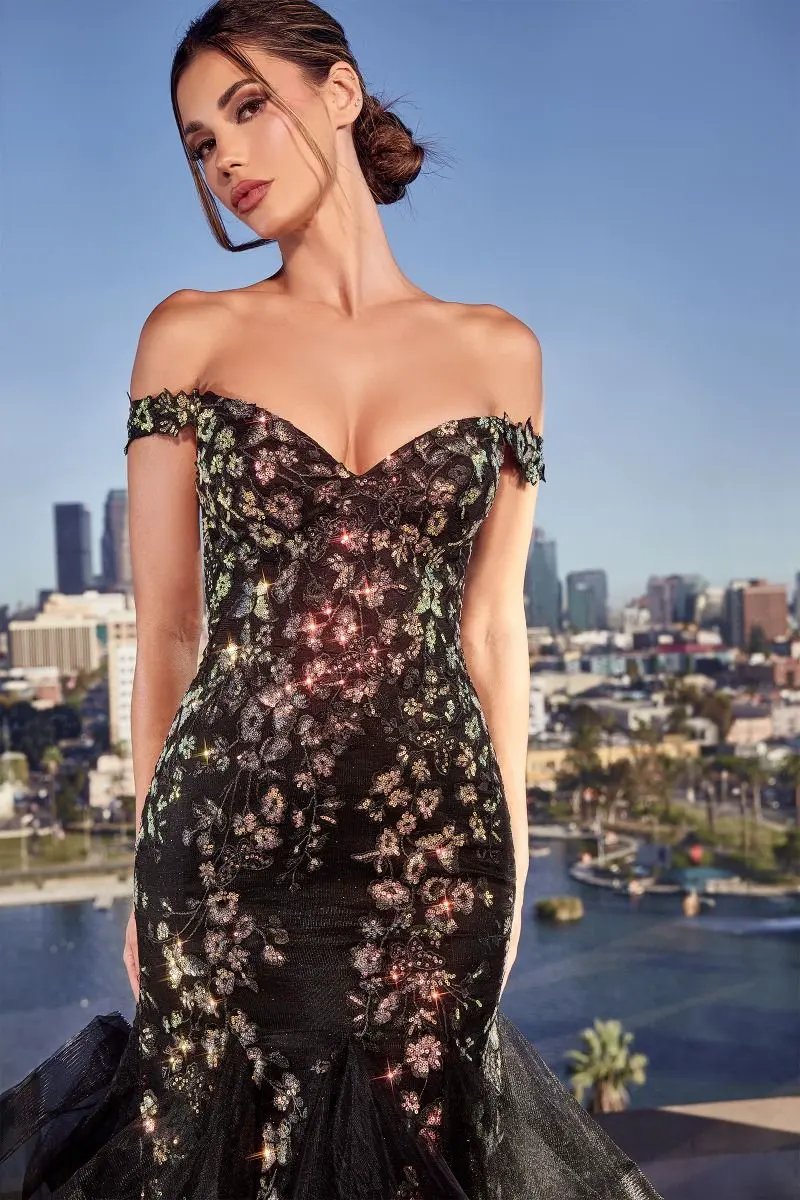 Off The Shoulder Mermaid Gown by Tux-USA