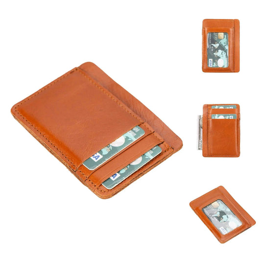 Cody Leather Card Holder and Wallet for Unisex by TORONATA