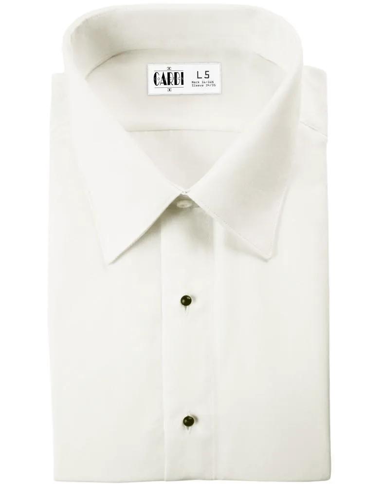 "Como" Kids Ivory Laydown Tuxedo Shirt by Tux-USA