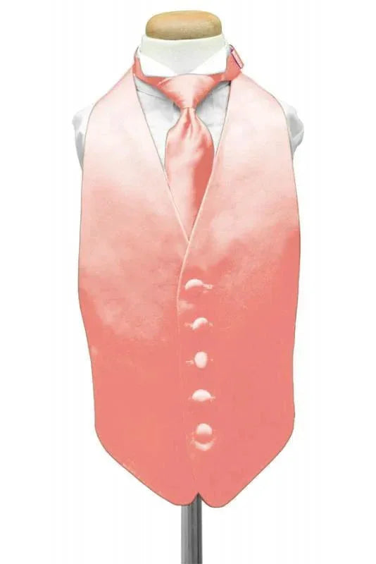 Luxury Satin Kids Tuxedo Vest by Tux-USA