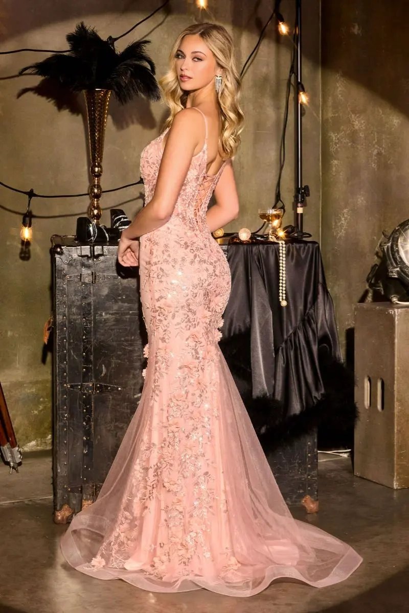 Embellished Fit & Flare Dress by Tux-USA