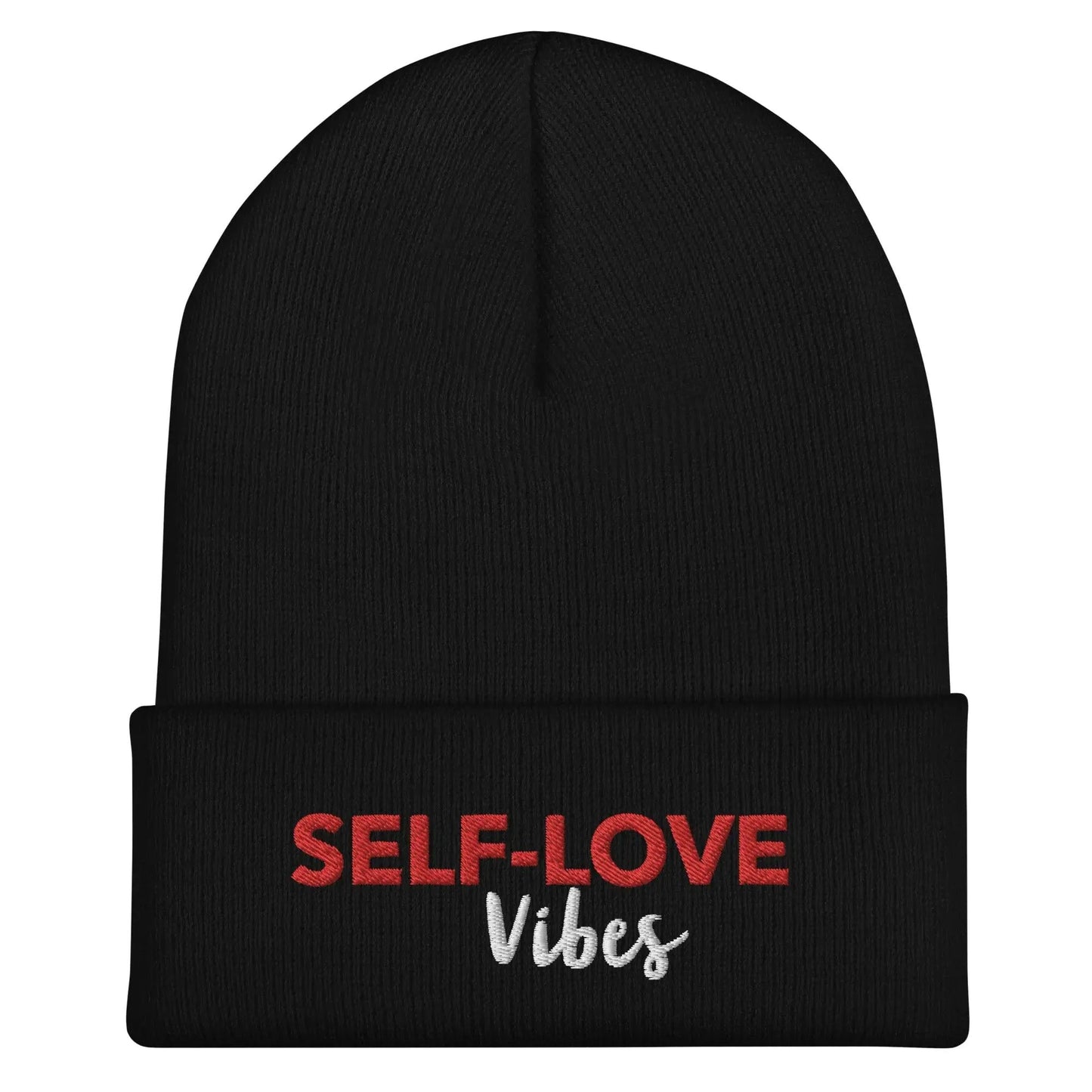 SELF- LOVE VIBES Cuffed Beanie by Maiden-Art