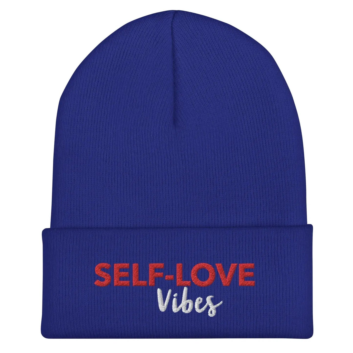 SELF- LOVE VIBES Cuffed Beanie by Maiden-Art