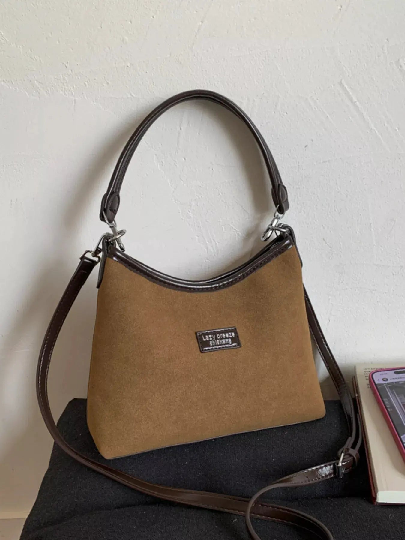 Adjustable Strap Crossbody Bag by Partner Label