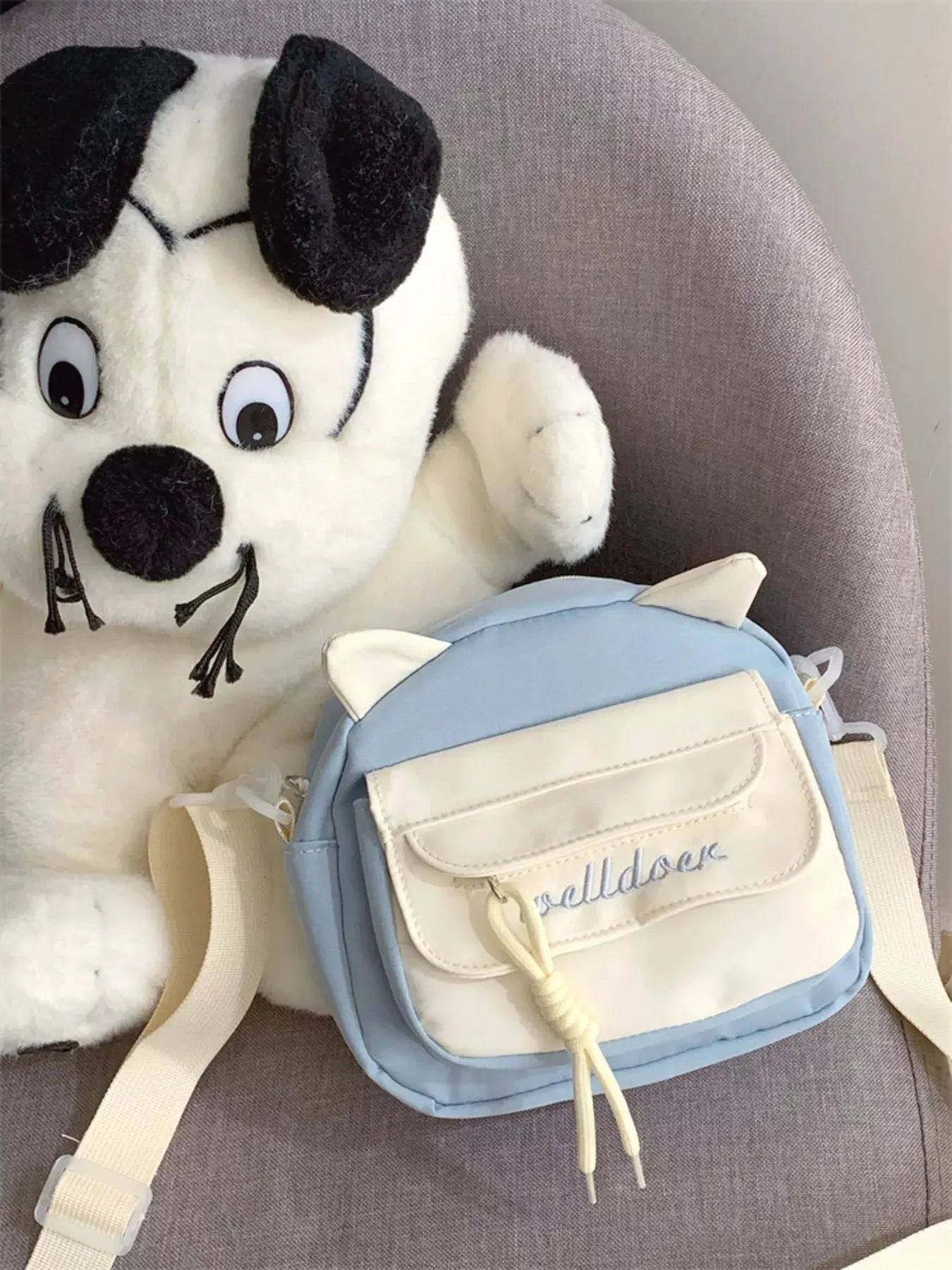 Adjustable Strap Crossbody Bag by Partner Label