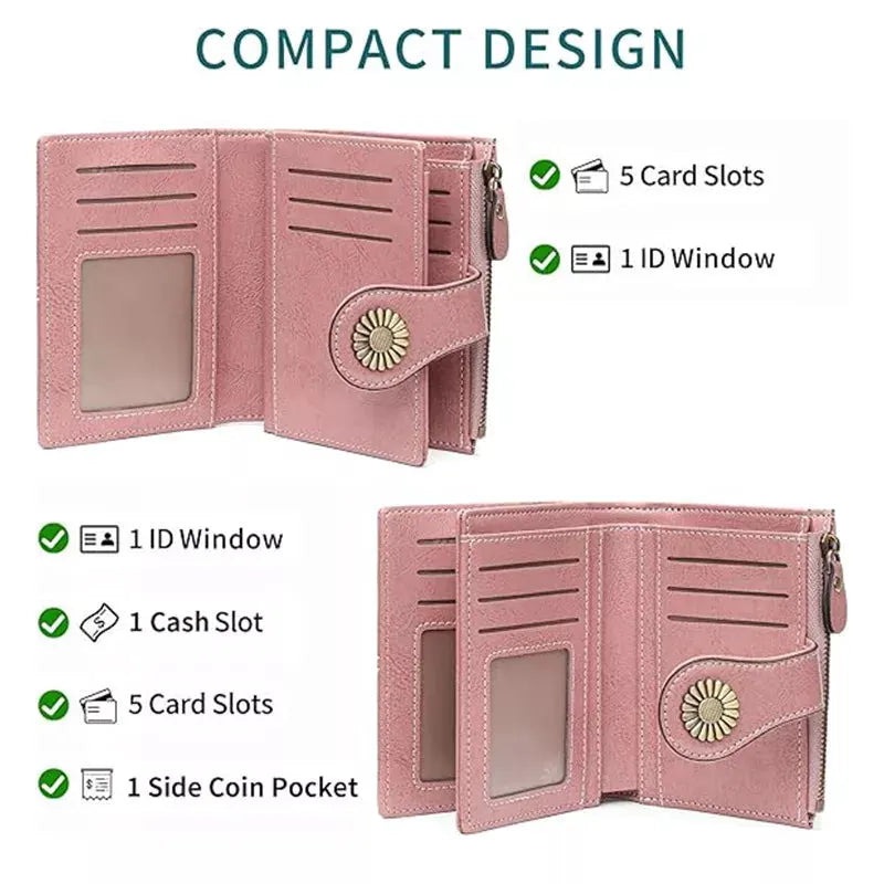 Leather Bifold Wallet by Partner Label