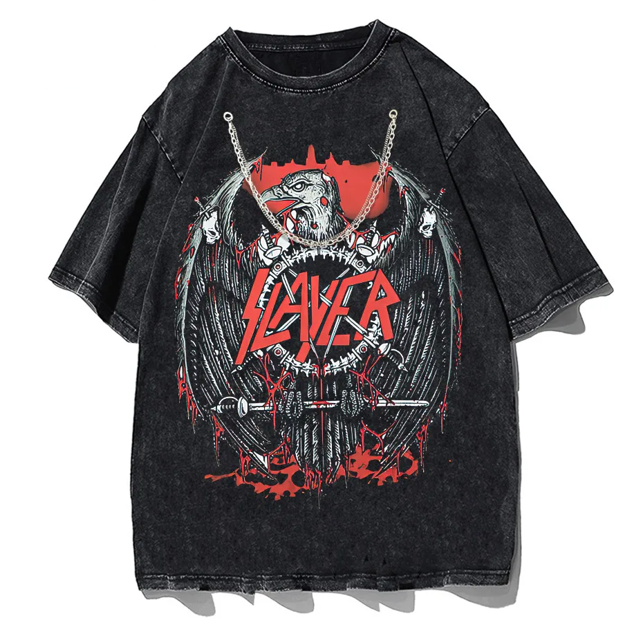 Vulture Graphic Harajuku Streetwear T-Shirt-2