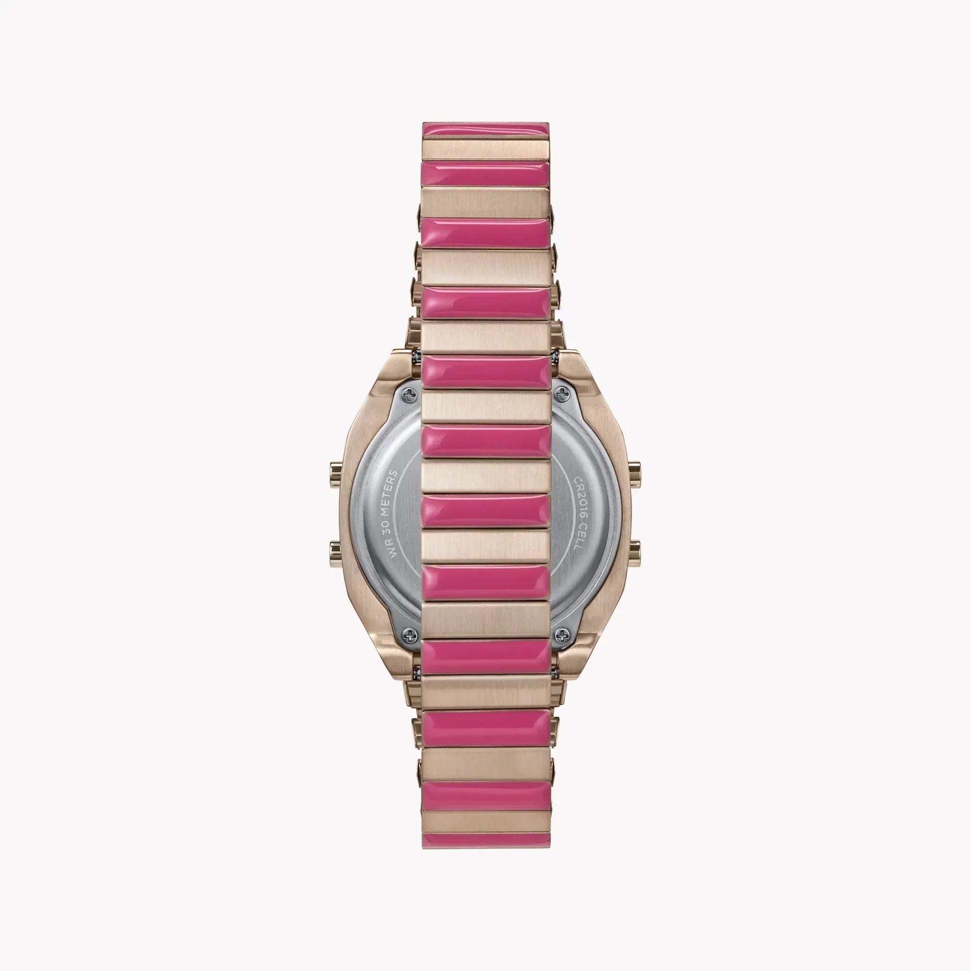 Timex Women's Rose Gold-Tone Watch, Pink Accents | T80 by TIMEX