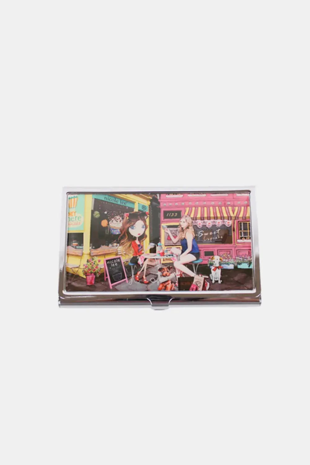 Nicole Lee USA Printed Business Card Case by Nicole Lee USA