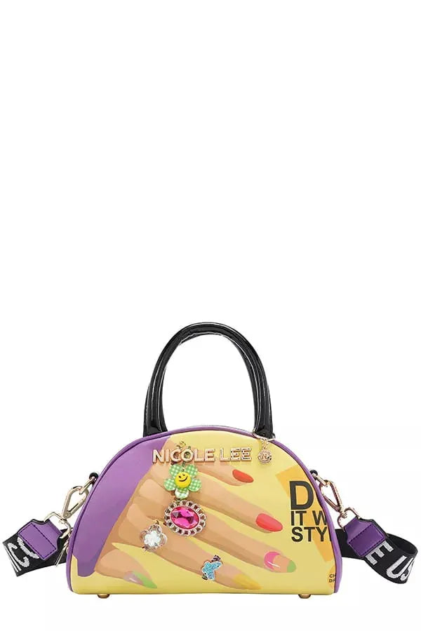 Nicole Lee USA Nail Polish Mini Dome Handbag by Nicole Lee USA