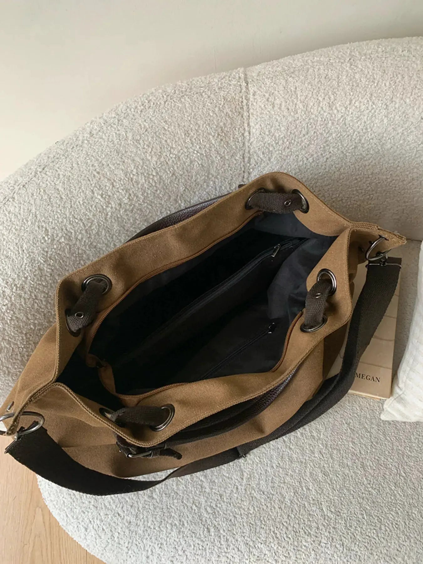 Adjustable Strap Tote Bag by Partner Label