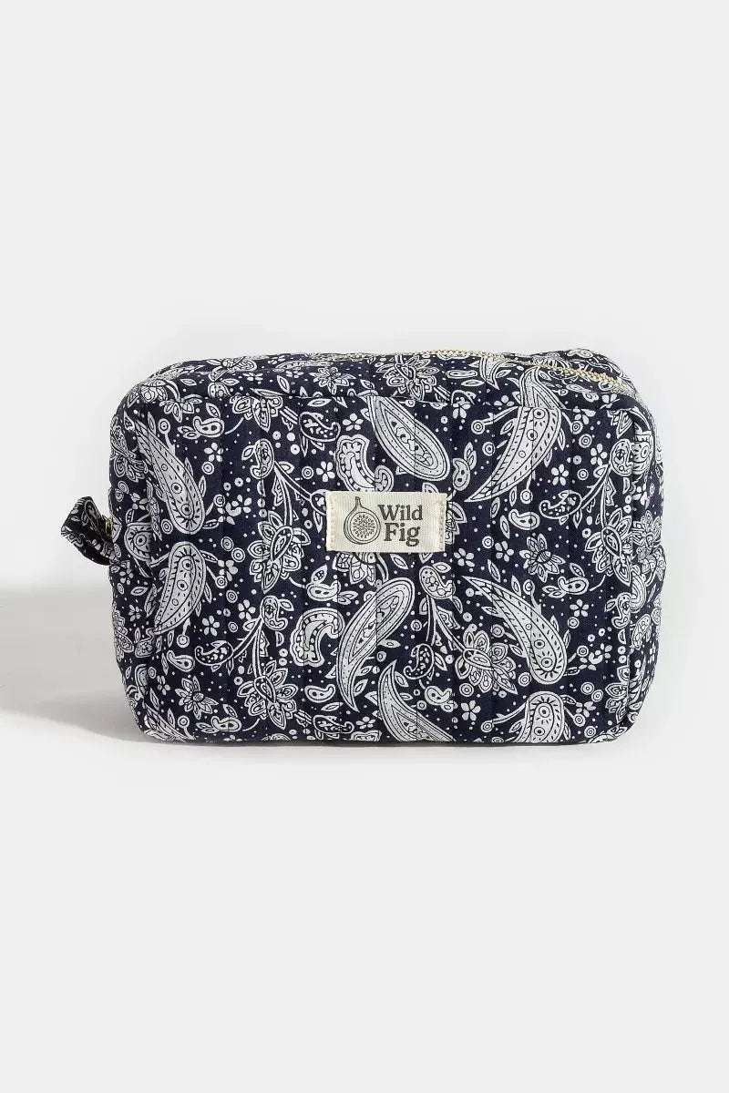 Fame Paisley Pattern Cosmetic Bag by Partner Label