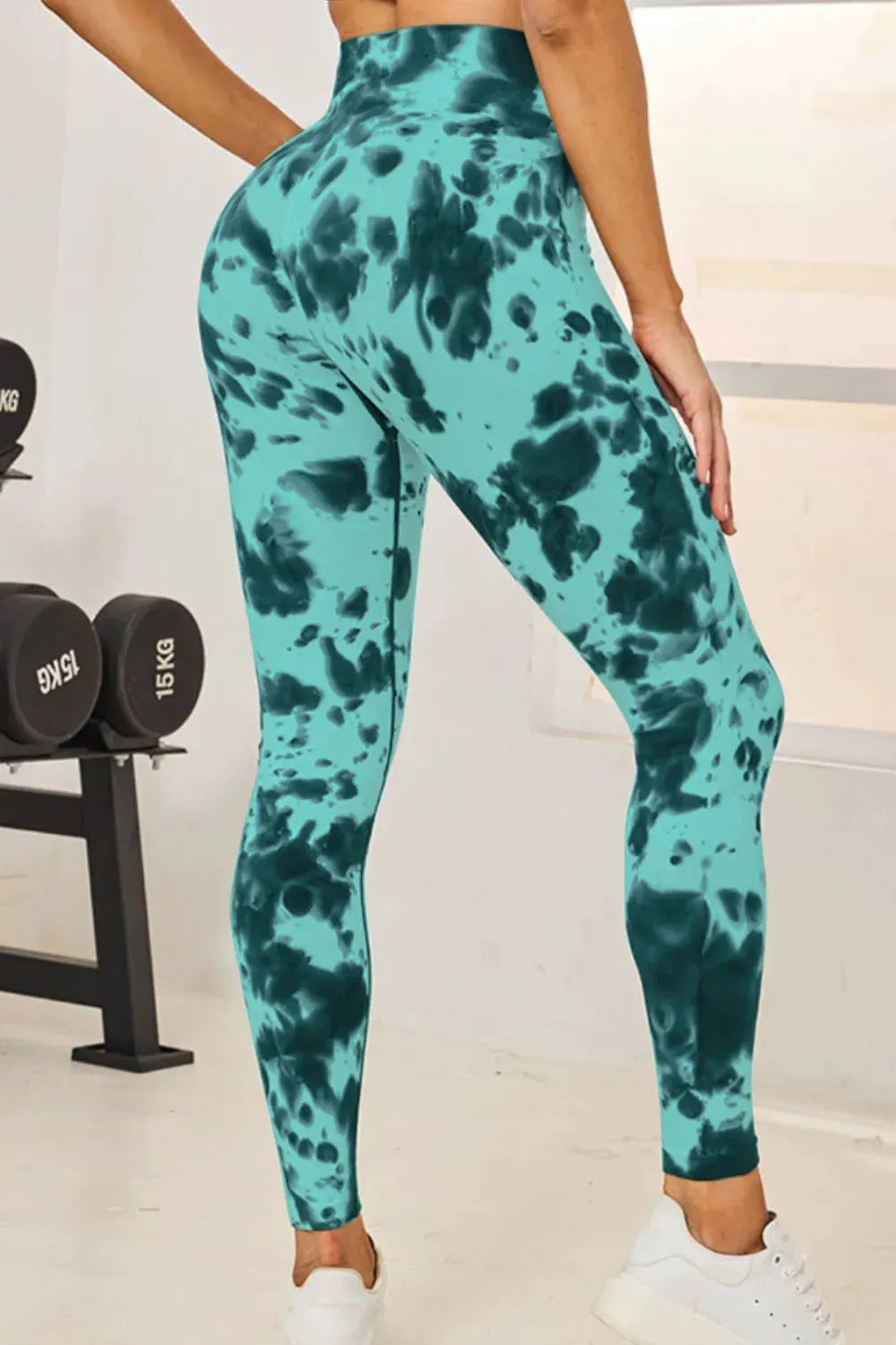 Tie-Dye High Waist Active Leggings by Partner Label