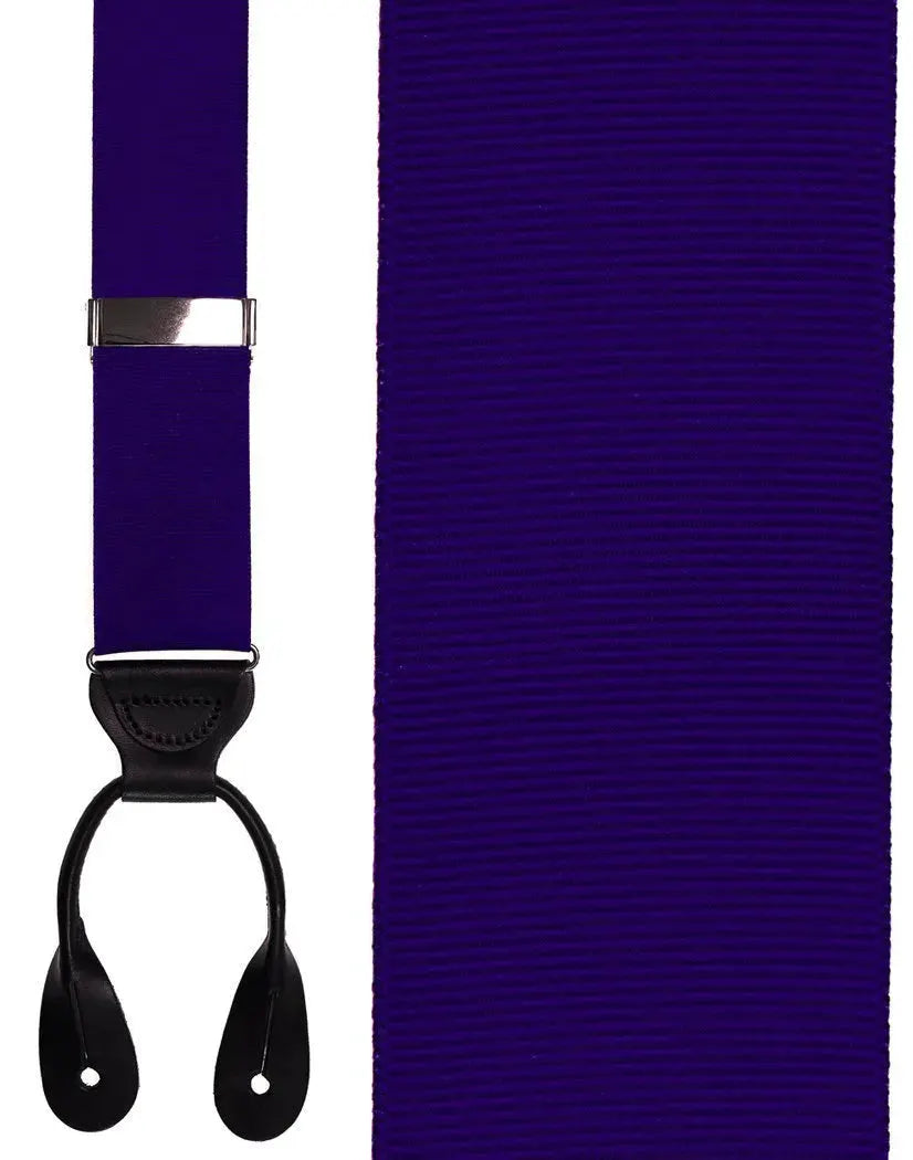 "Grosgraine Ribbon II" Suspenders 1.5 Width by Tux-USA
