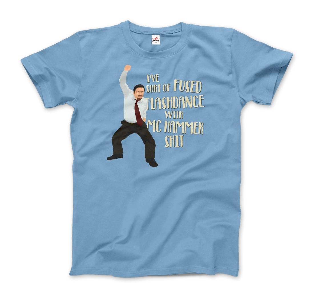 David Brent Classic Dance, from the Office UK t-shirt by Art-O-Rama Shop