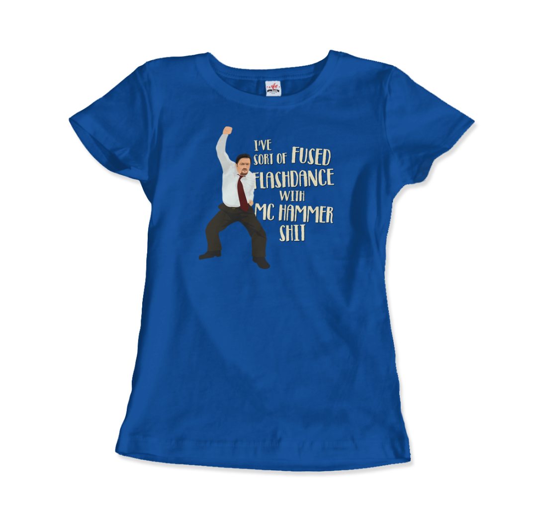 David Brent Classic Dance, from the Office UK t-shirt by Art-O-Rama Shop