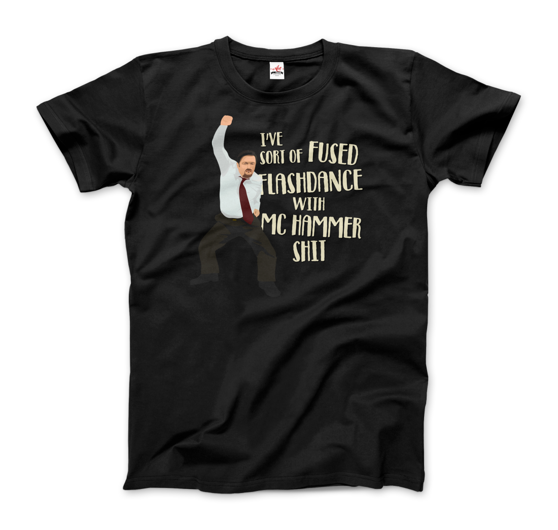 David Brent Classic Dance, from the Office UK t-shirt by Art-O-Rama Shop