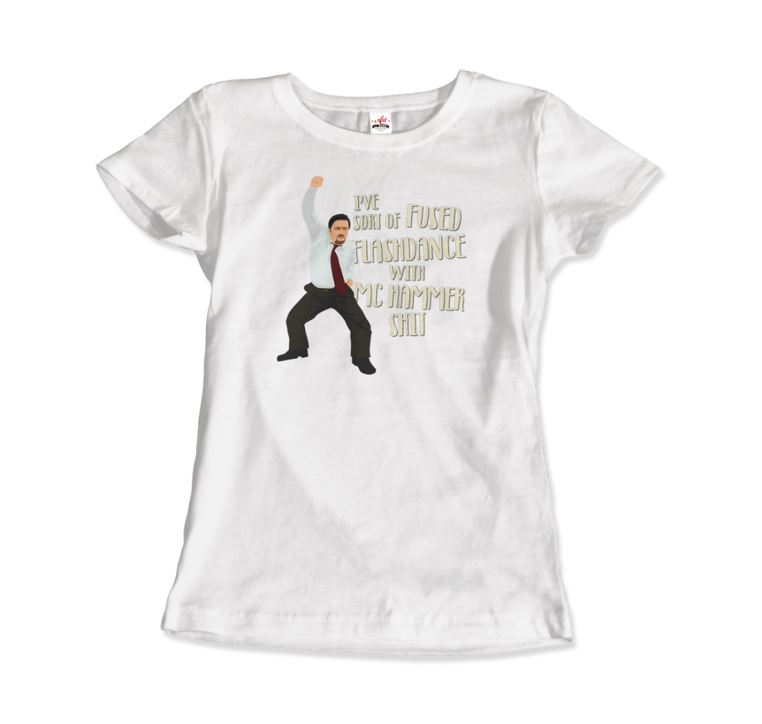 David Brent Classic Dance, from the Office UK t-shirt by Art-O-Rama Shop
