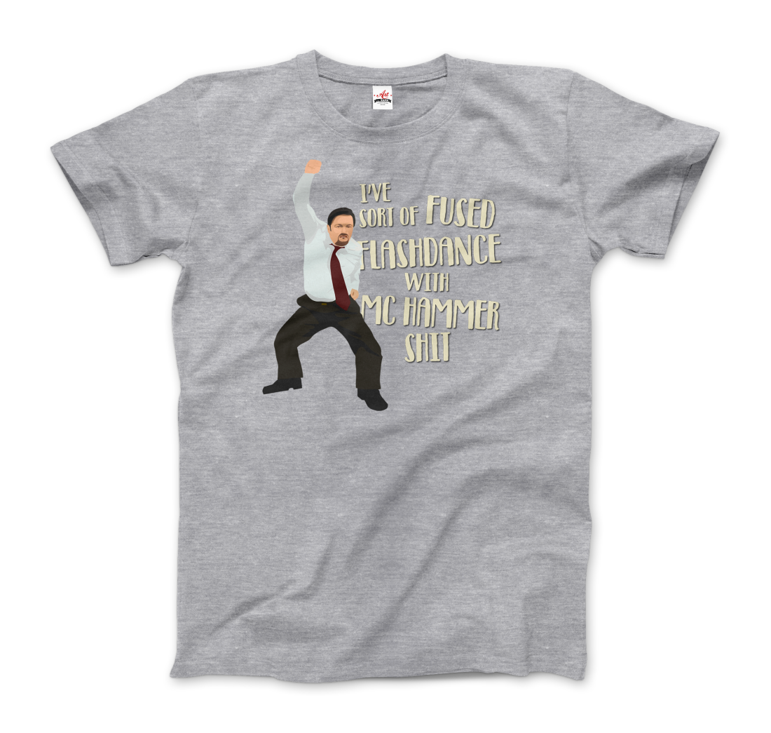 David Brent Classic Dance, from the Office UK t-shirt by Art-O-Rama Shop