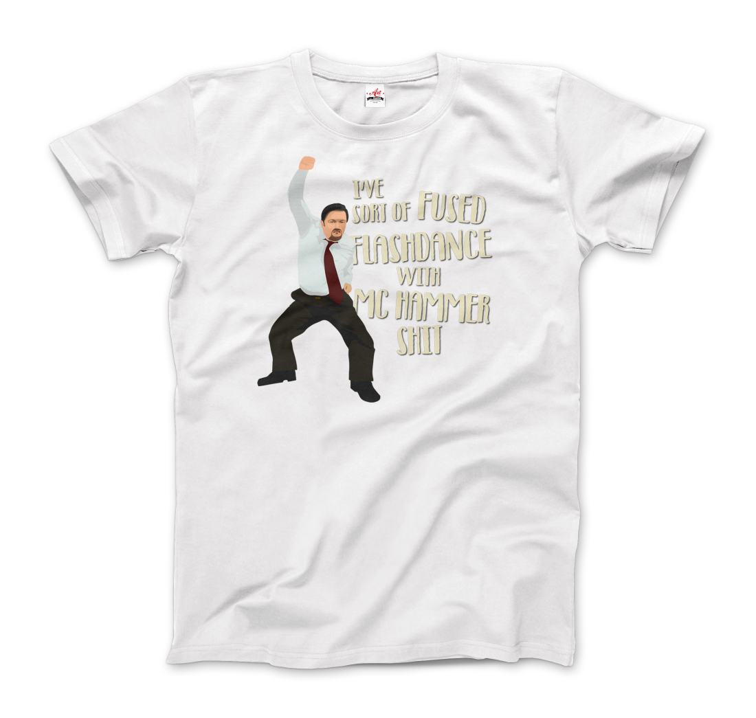 David Brent Classic Dance, from the Office UK t-shirt by Art-O-Rama Shop